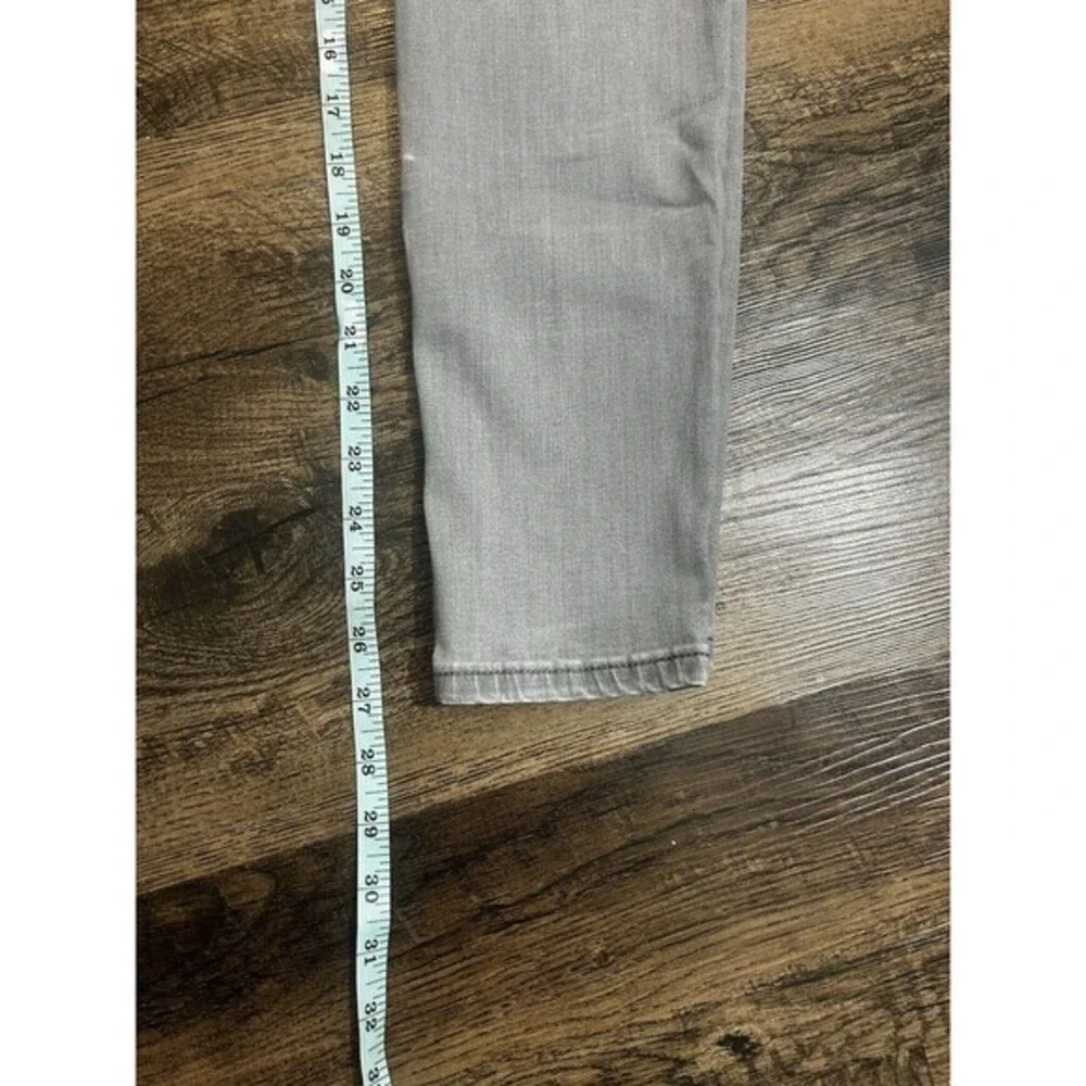 Banana Republic Jeans Womens 25/0 Gray Sculpt Skinny Stretch Low Rise - Picture 2 of 11